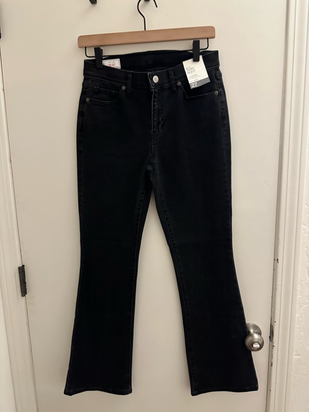 GAP Mid Rise Baby Boot-Cut Jeans